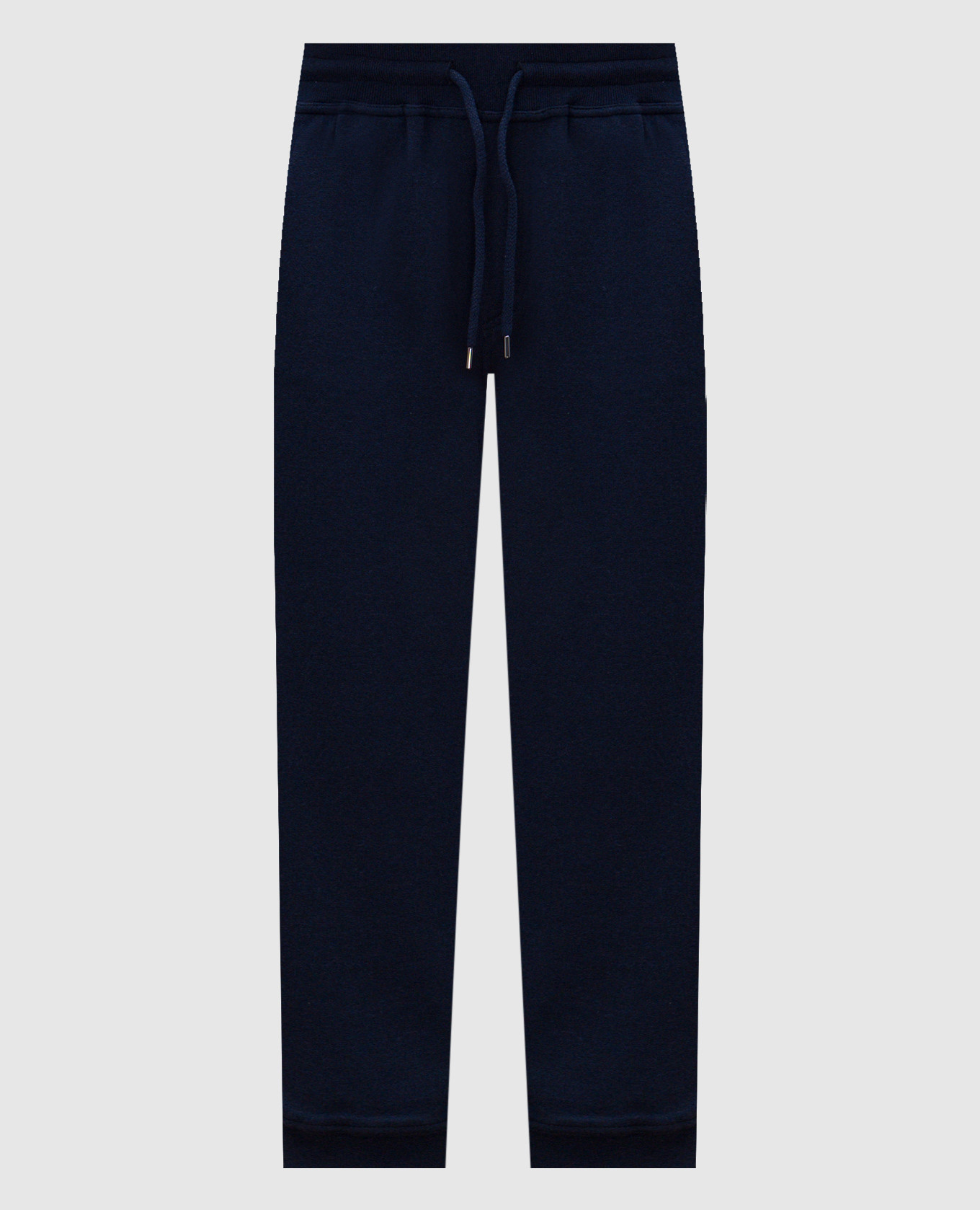 Blue joggers with cashmere brunello cucinelli
