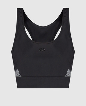 Goldbergh Mood black top with logo GB35050241