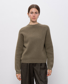 Peserico Green sweater with wool, silk and cashmere S99421F0709095