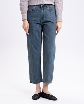 Max & Co ELEVER blue jeans with patch ELEVER