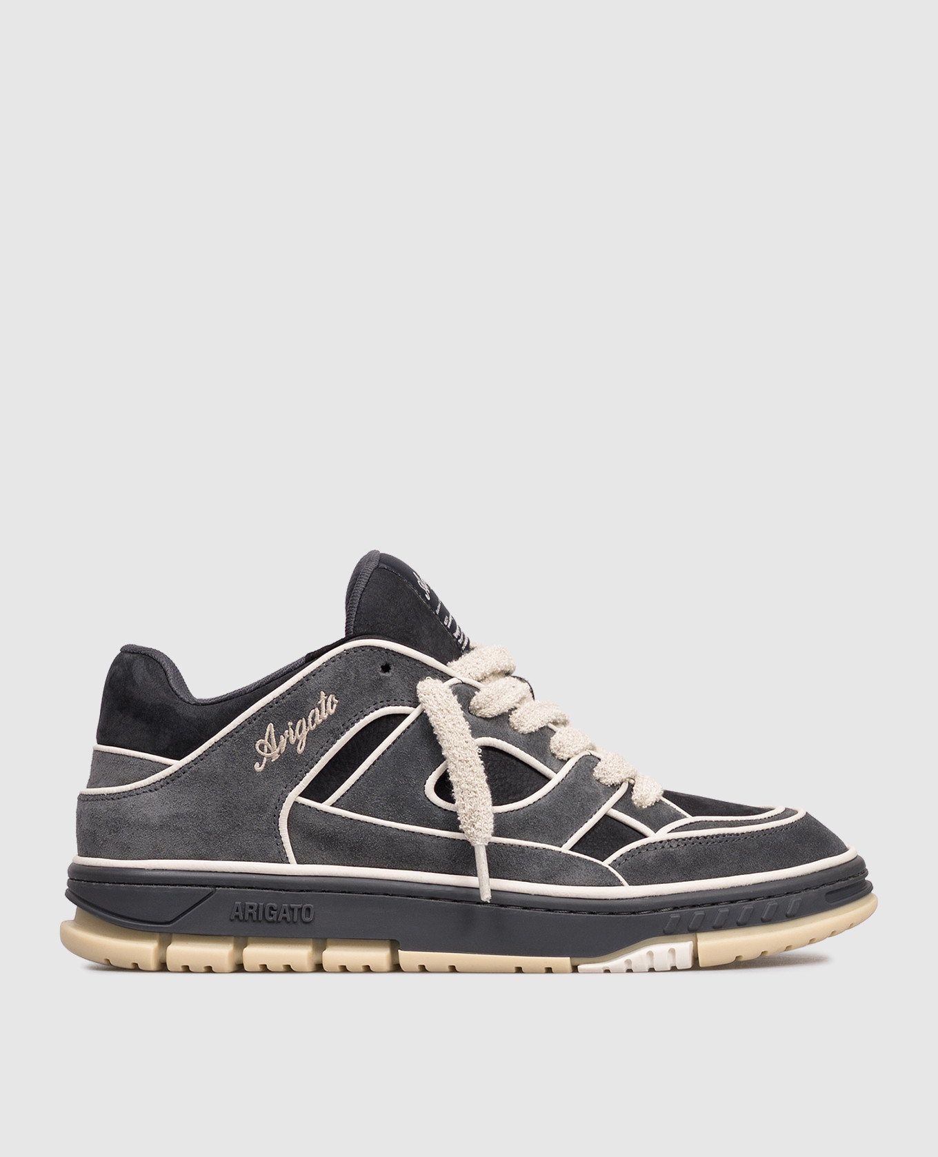 Grey suede Area Lo sneakers Axel Arigato