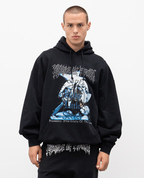 Vetements Filthy Secret black hoodie UCF76HD600B