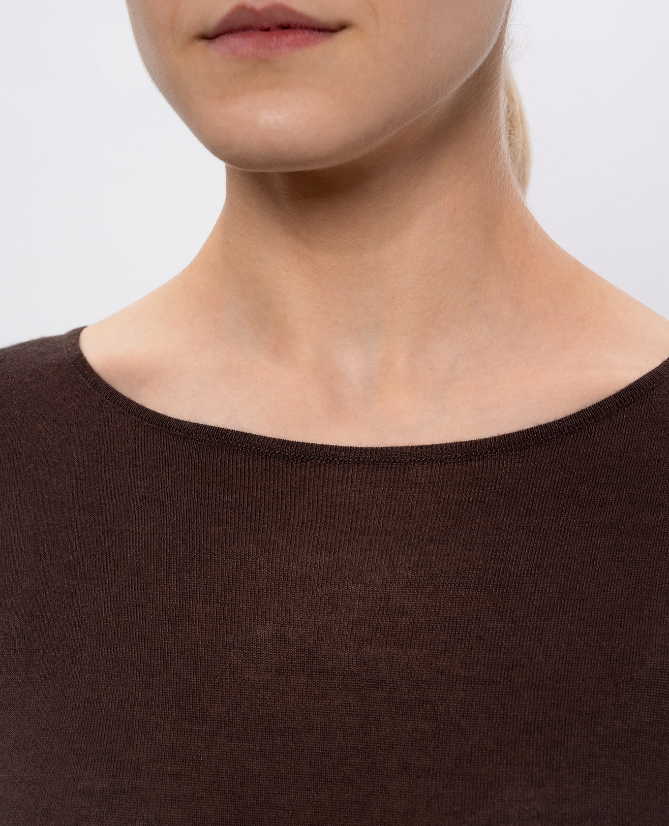 

Brown cashmere and silk jumper Brunello Cucinelli