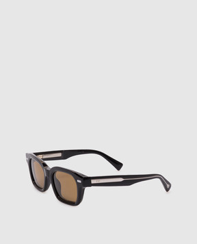 Brunello Cucinelli Jared black sunglasses MOCSTEMS15