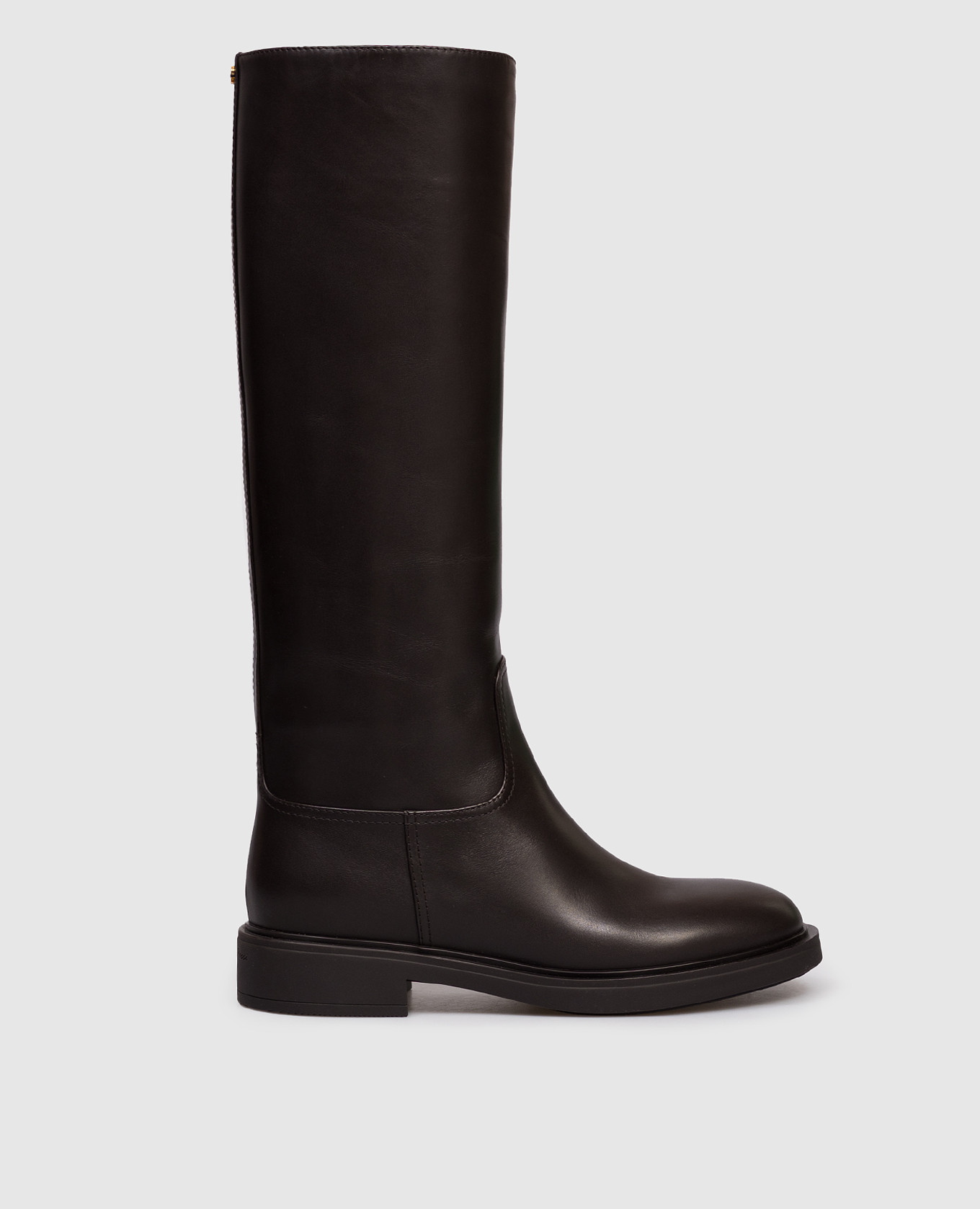 Ascott brown leather boots Gianvito Rossi