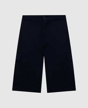 Brunello Cucinelli Blue cargo shorts MM8313222G