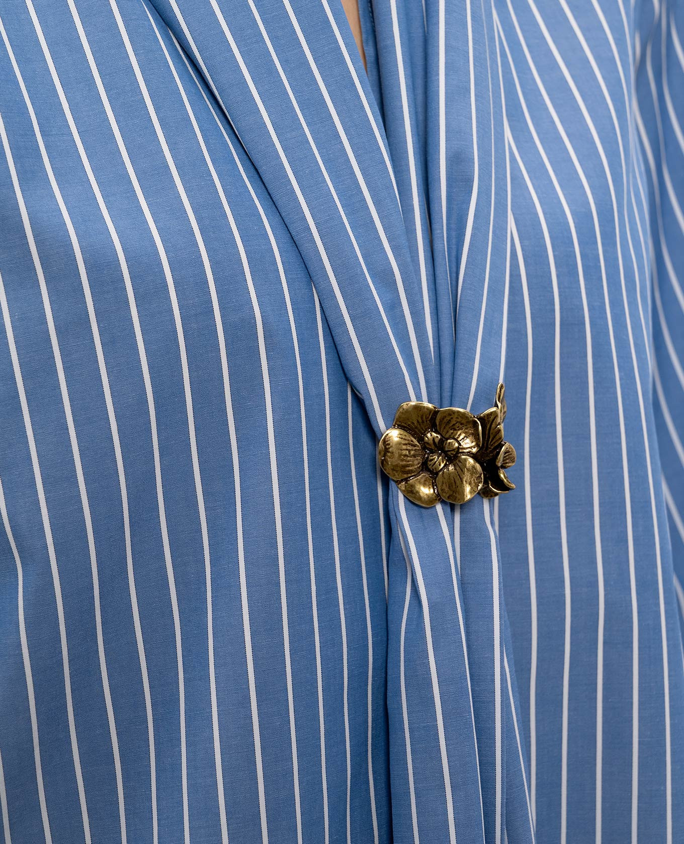 

Blue striped DISCO blouse Max Mara, Light blue