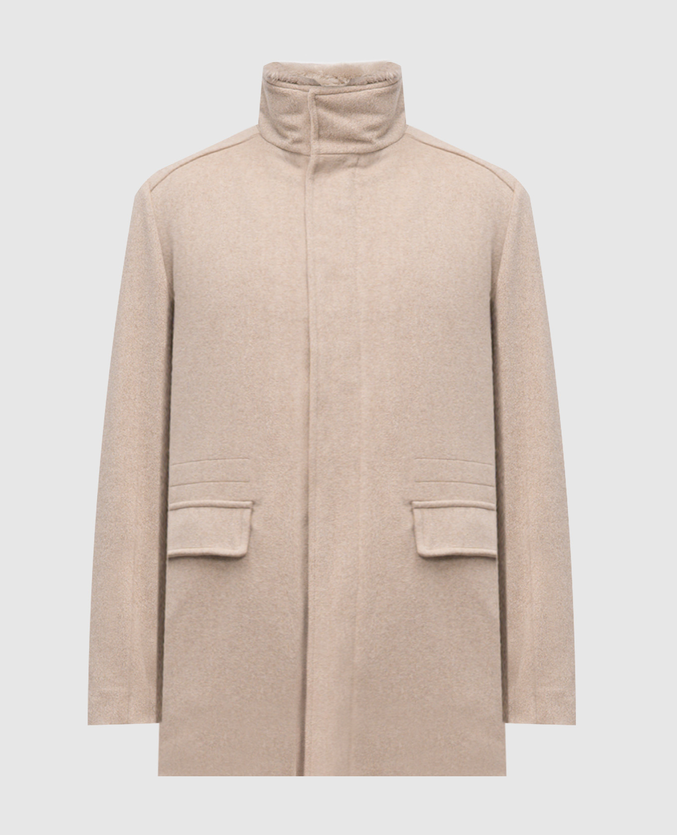 

Beige wool jacket Cashmere&Whiskey