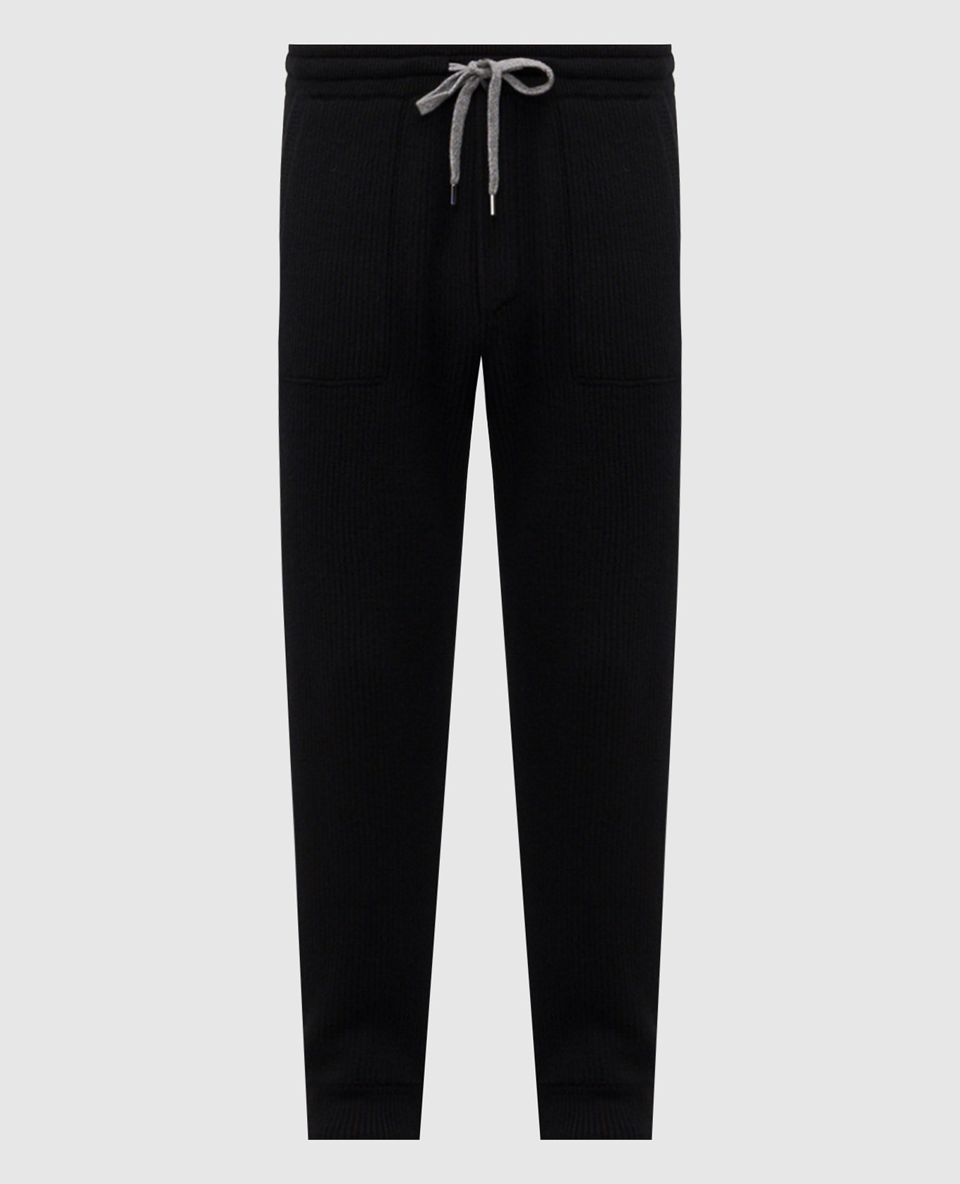 Black cashmere joggers Brunello Cucinelli