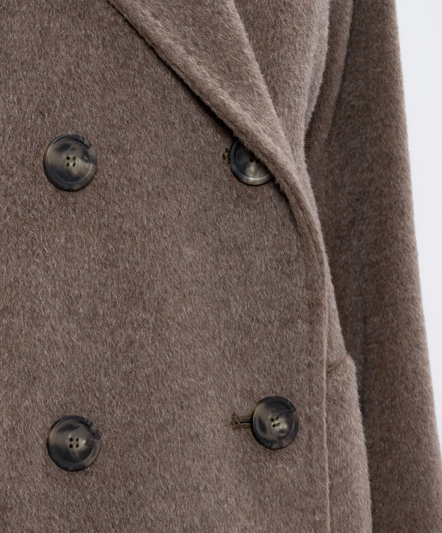 まるこ アンフォラ] テクニカル キャンバス リバーシブル ダウンジャケット