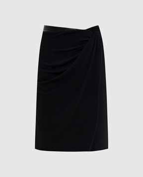 Versace Black midi skirt with a smell 10219891A14475