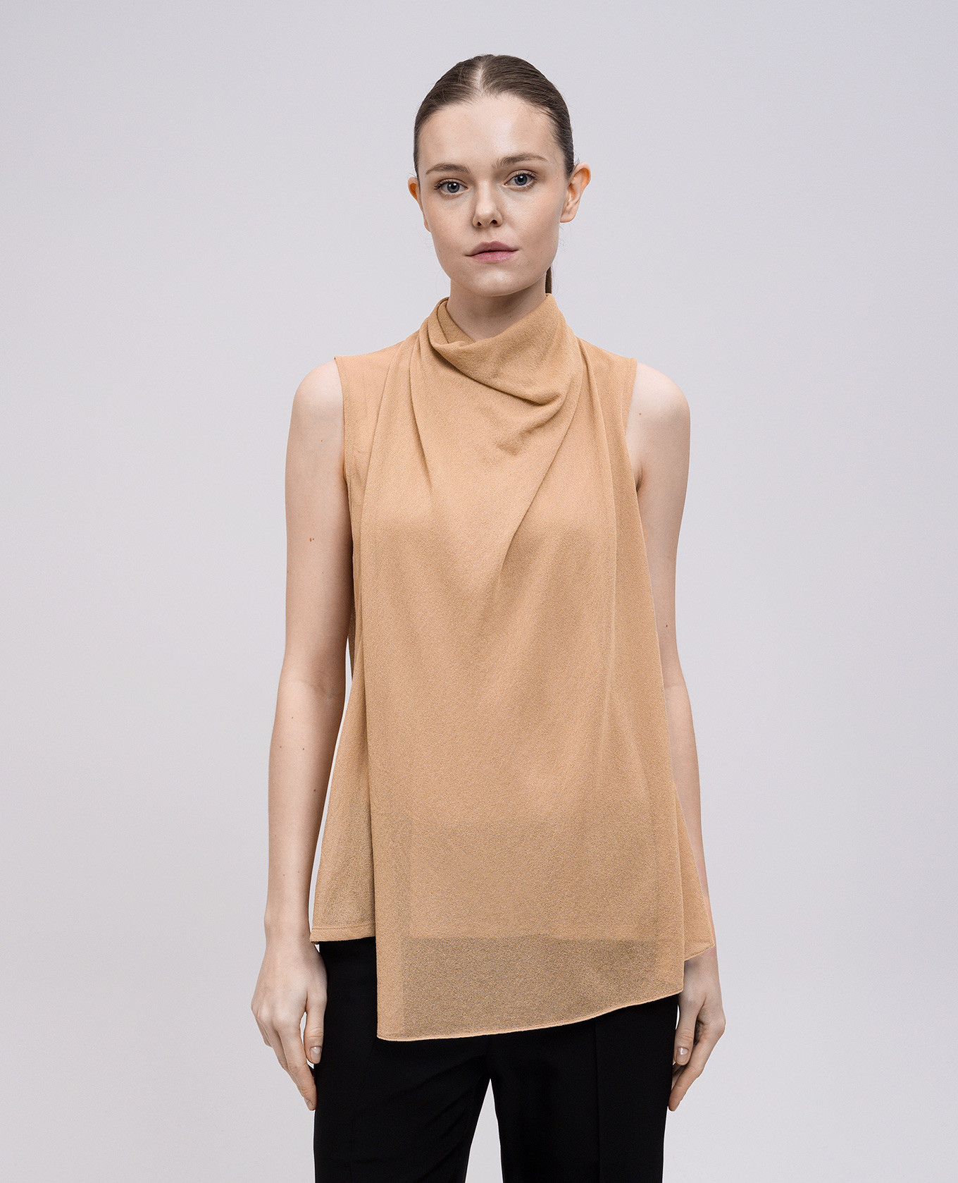 Beige top with drape PROENZA SCHOULER 3