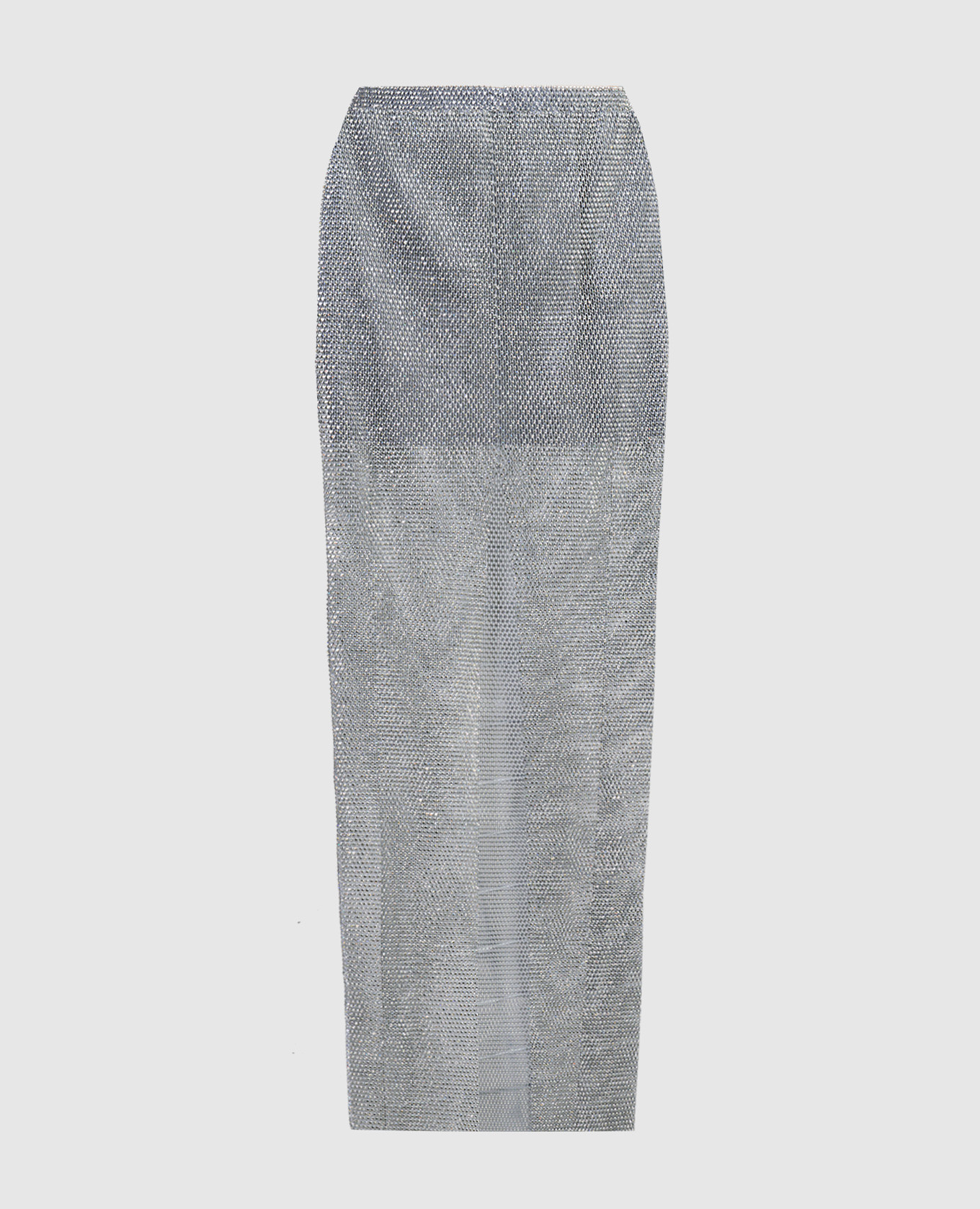 

Silver maxi skirt with crystals Santa Brands