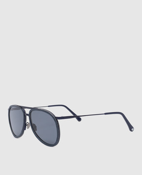 Vilebrequin Shelter Vol2nuit purple aviator sunglasses V2NA6108