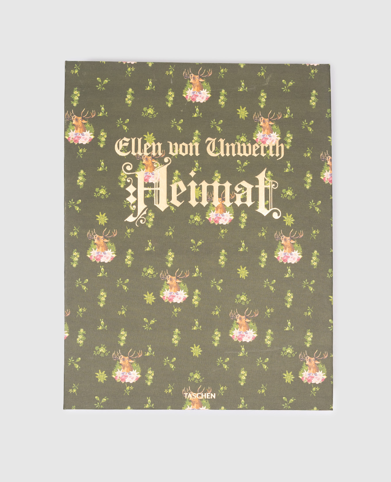 

The book Ellen Von Unwerth Heimat TASCHEN, Green