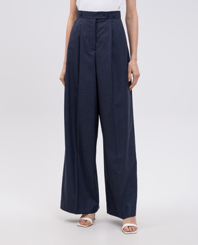 Givenchy Blue wool pants BW515715V5