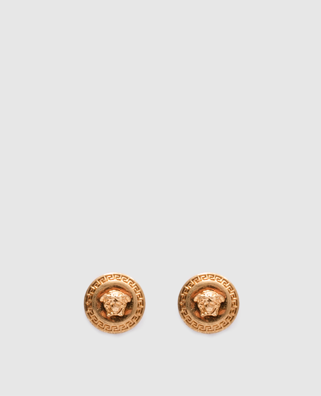 

Gold Tribute Stud Earrings Versace, Golden