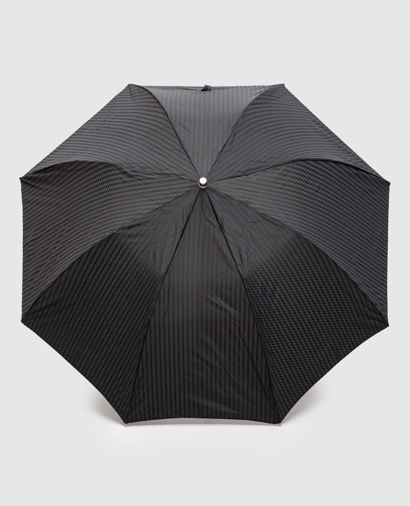 

Black folding umbrella Panther with Swarovski crystals Pasotti