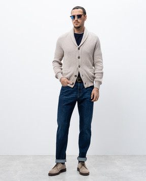 Brunello Cucinelli Blue layered T-shirt M0B137427