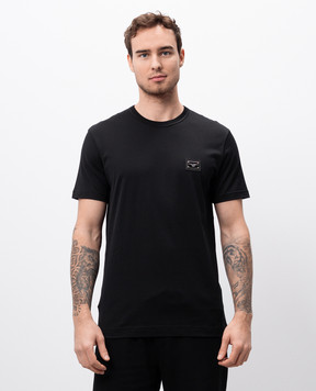 Dolce&Gabbana Black t-shirt with logo G8PT1TG7F2I