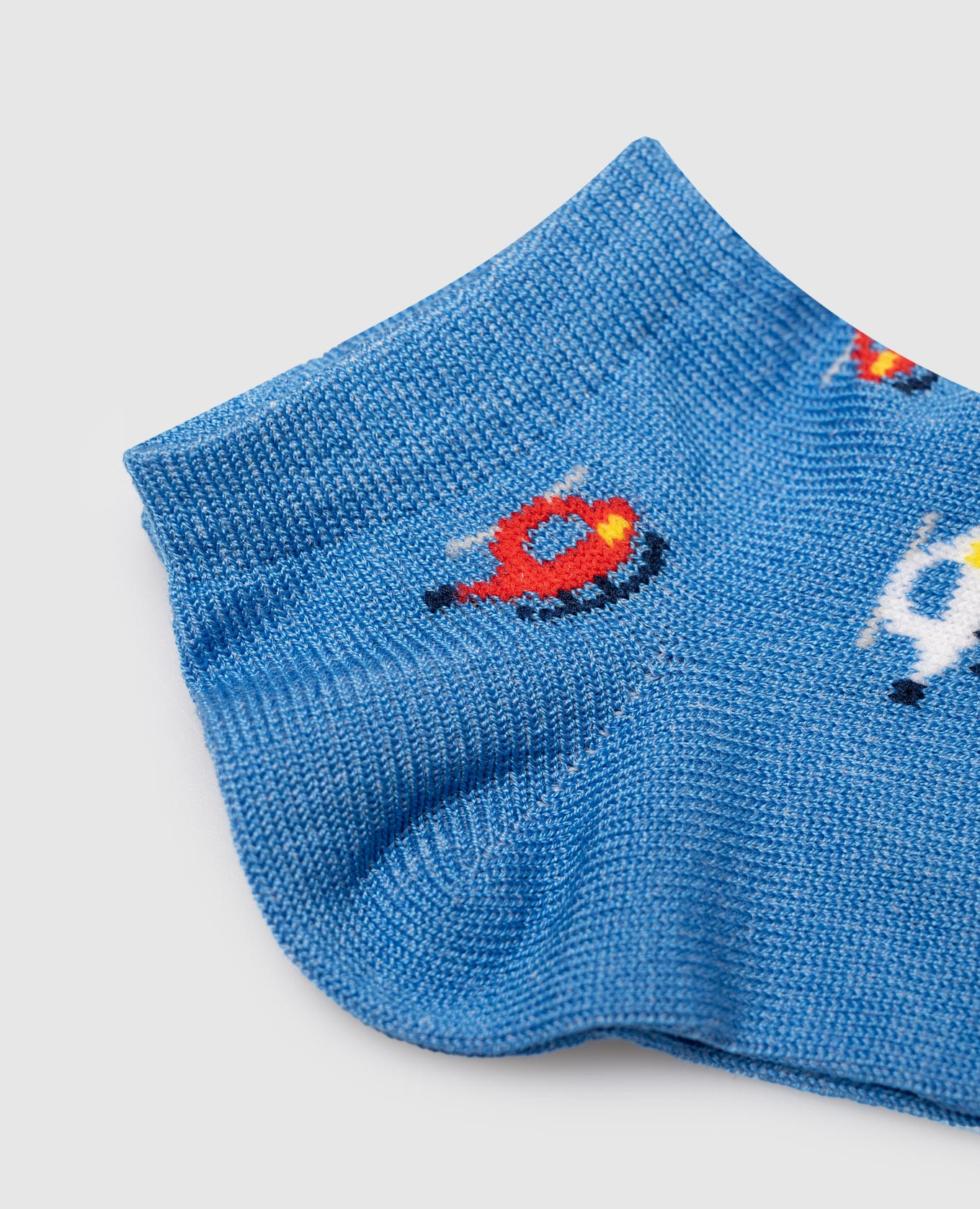 

Children's blue Mafer socks in a pattern RiminiVeste