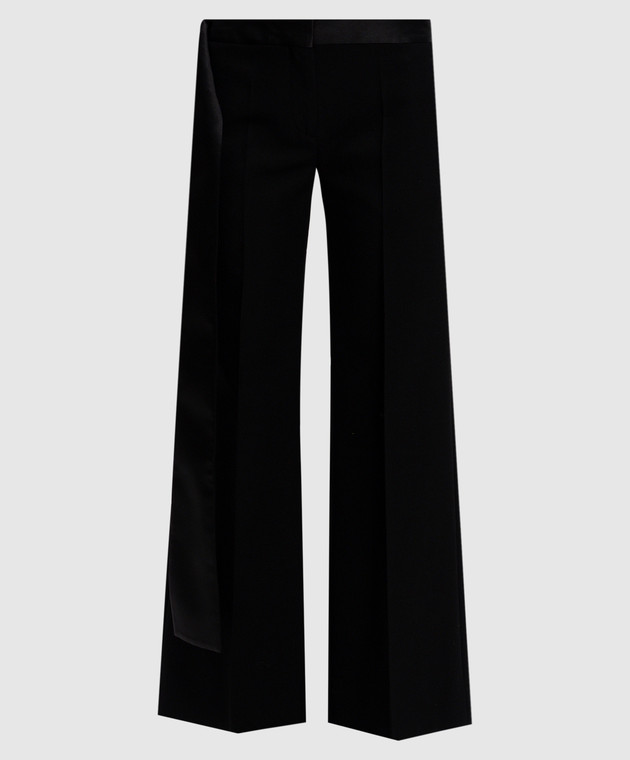 Victoria Beckham - Black flared pants with wool 1125WTR006040A - shop with  European delivery at Symbol