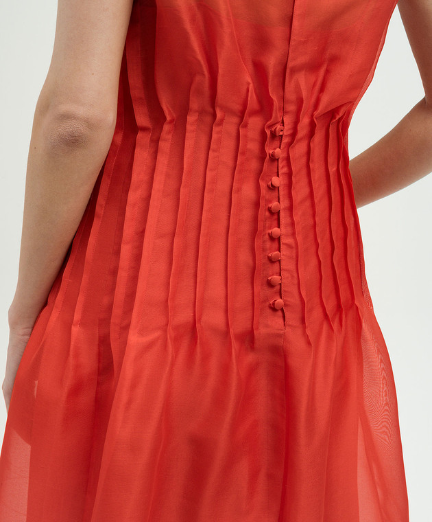 Khaite - WES red silk dress 5421382W382 - shop with European delivery at Symbol Khaite - WES red silk dress 5421382W382 - shop with European delivery at Symbol
