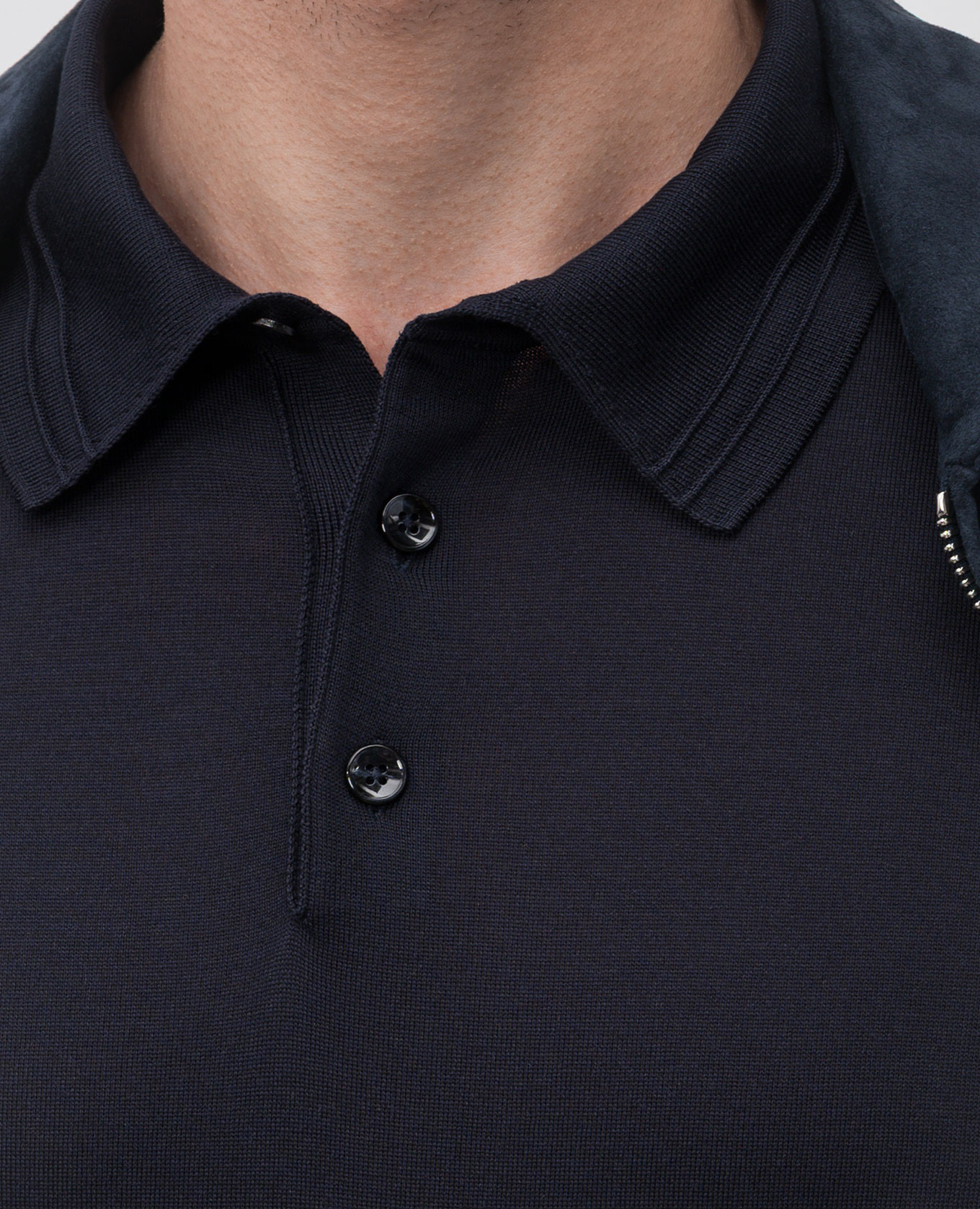 

Blue silk polo shirt with DG logo monogram embroidery Dolce&Gabbana
