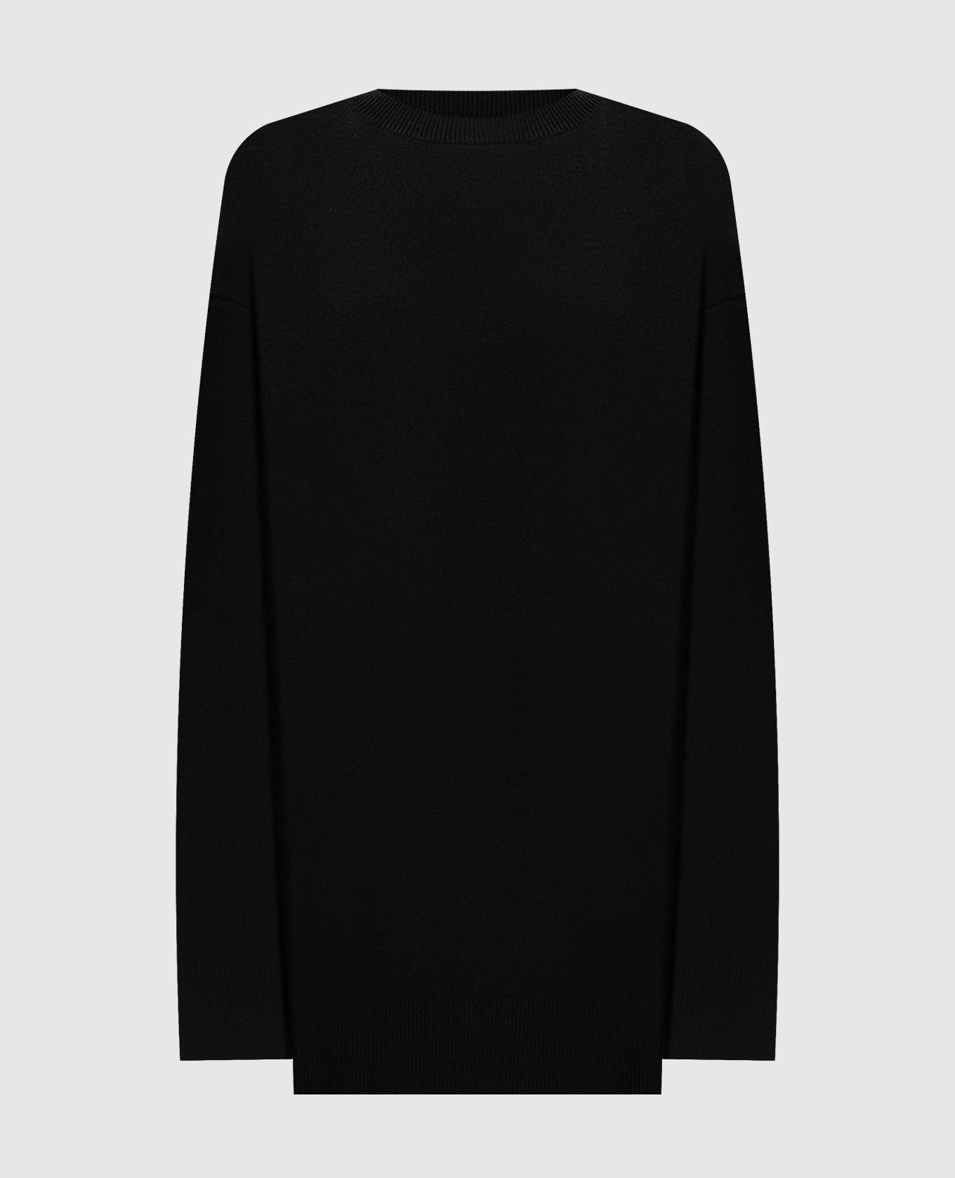 Black mini dress with wool and cashmere Tom Ford