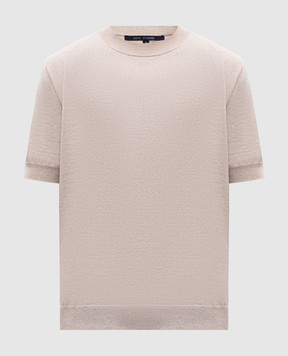 Sofie D`Hoore Beige wool T-shirt MEMPHISYFROI