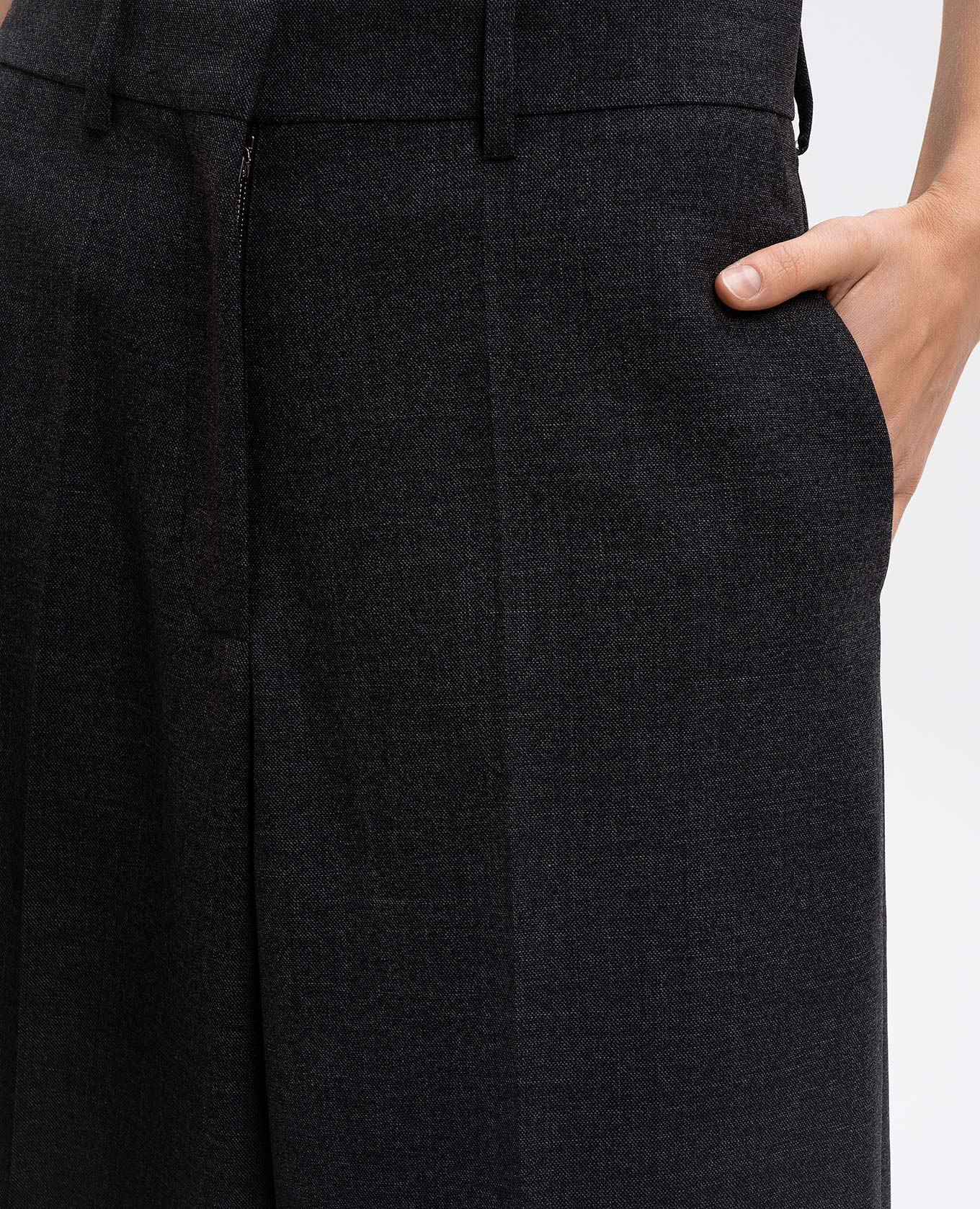 Gray pants made of wool Givenchy 5