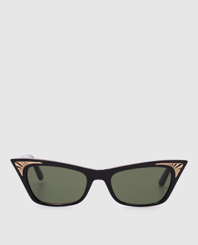 Valentino Black sunglasses with logo VLS175A51