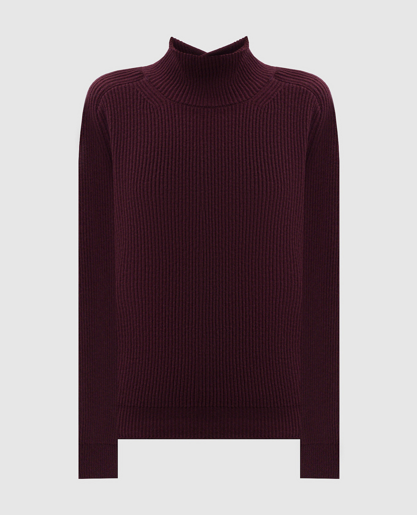 Burgundy wool and cashmere sweater Dondup