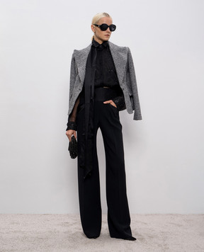 Ermanno Scervino Black pants D476P707TEILM