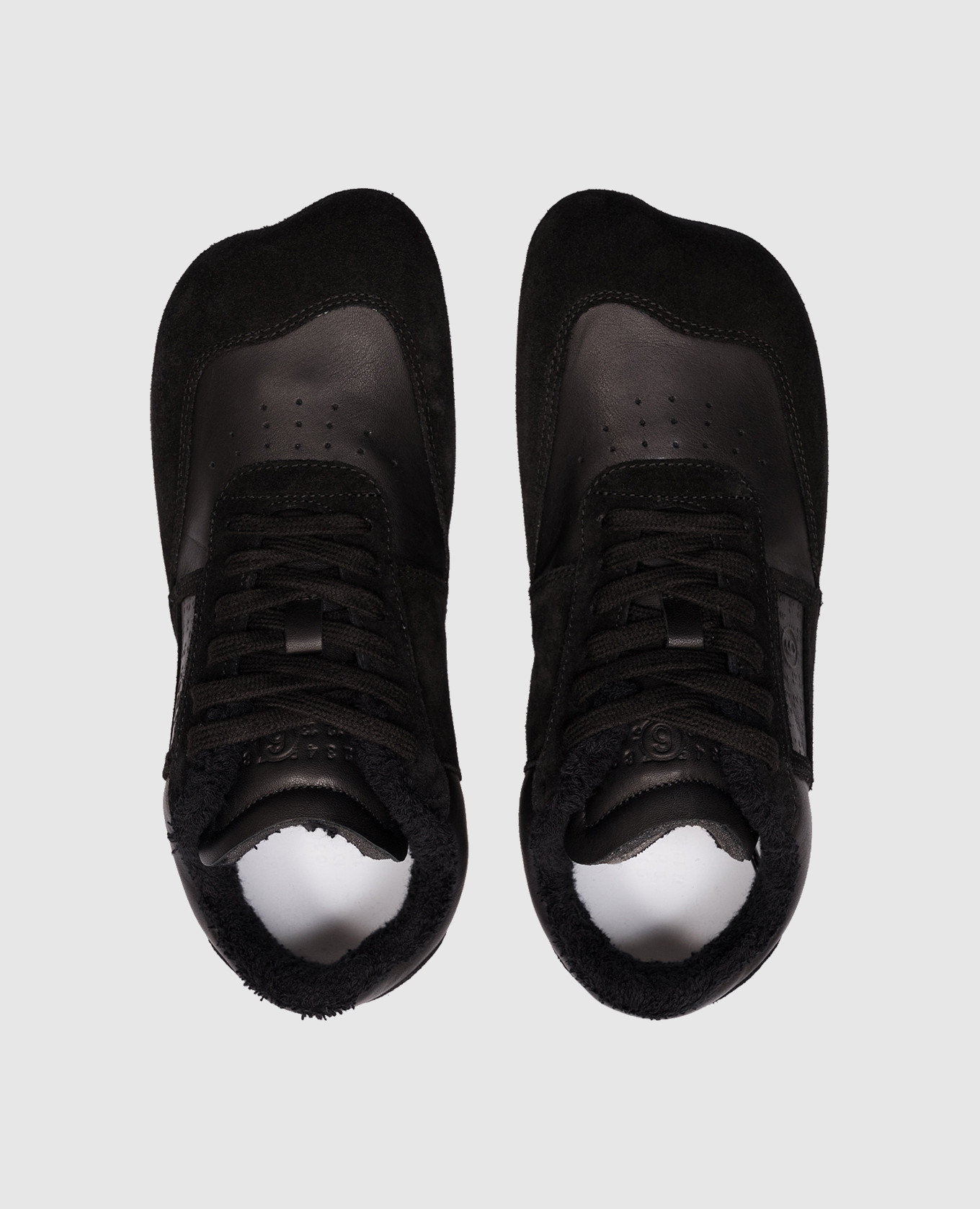 

Black combo sneakers with logo emblem Maison Margiela MM6
