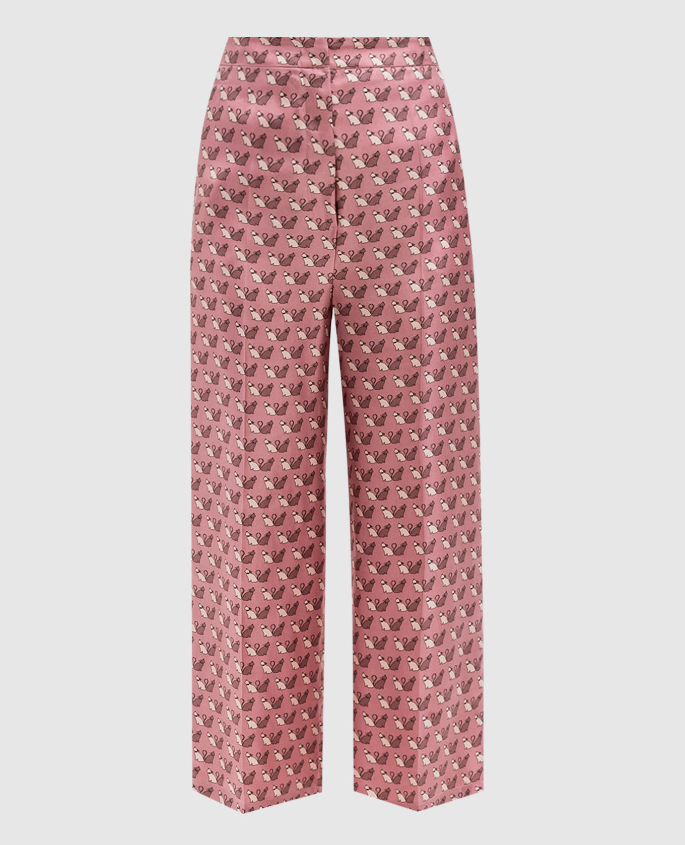 

BALIA pink patterned silk pants Max Mara