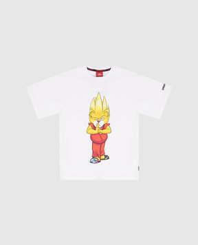 Sprayground Children's white Character T-shirt SPY1377WHT