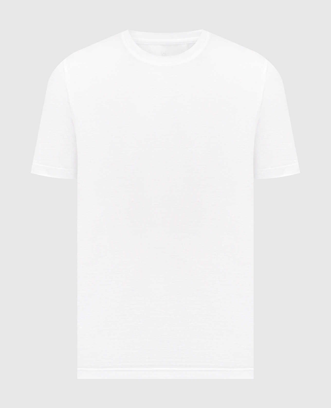 

White T-shirt with logo CAPOBIANCO