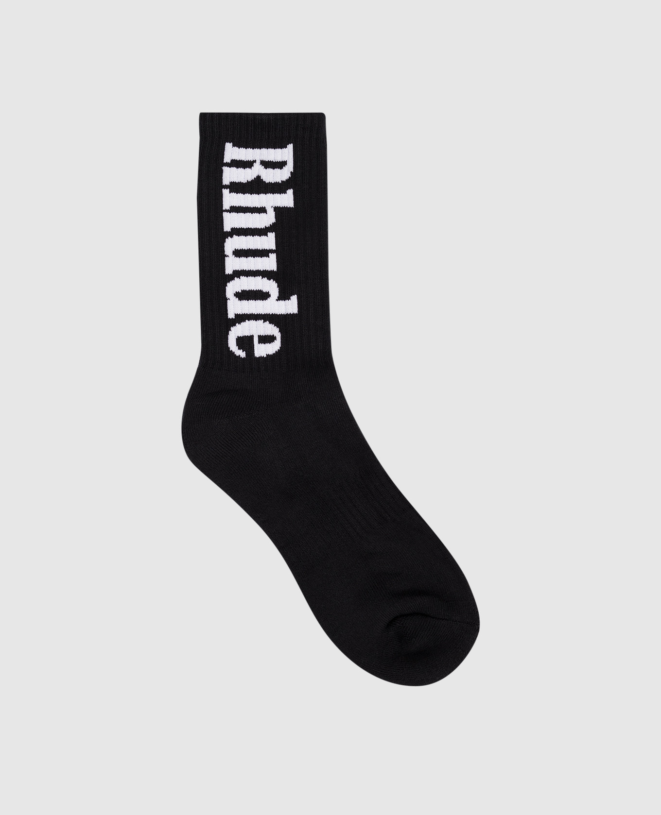 

Black socks with contrasting logo pattern Rhude