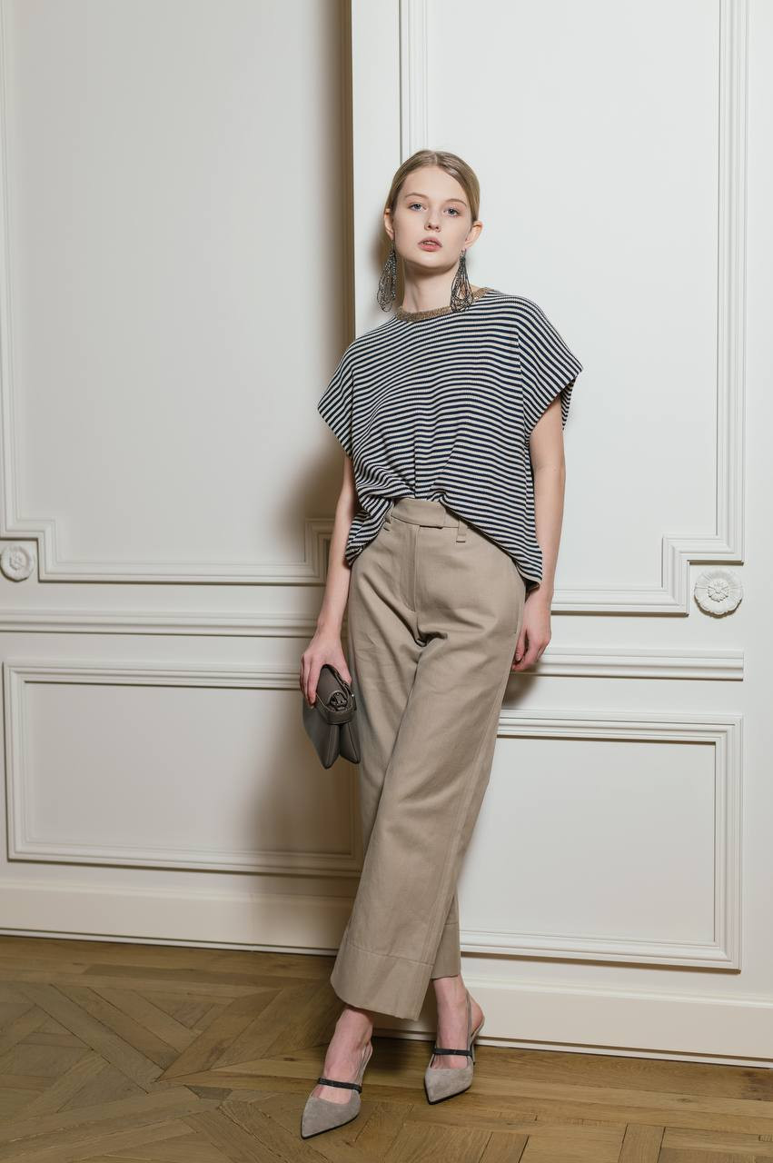 

Beige linen pants Brunello Cucinelli