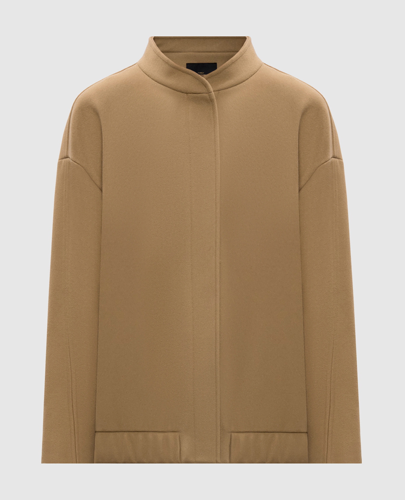 

Brown jacket with logo Twinset