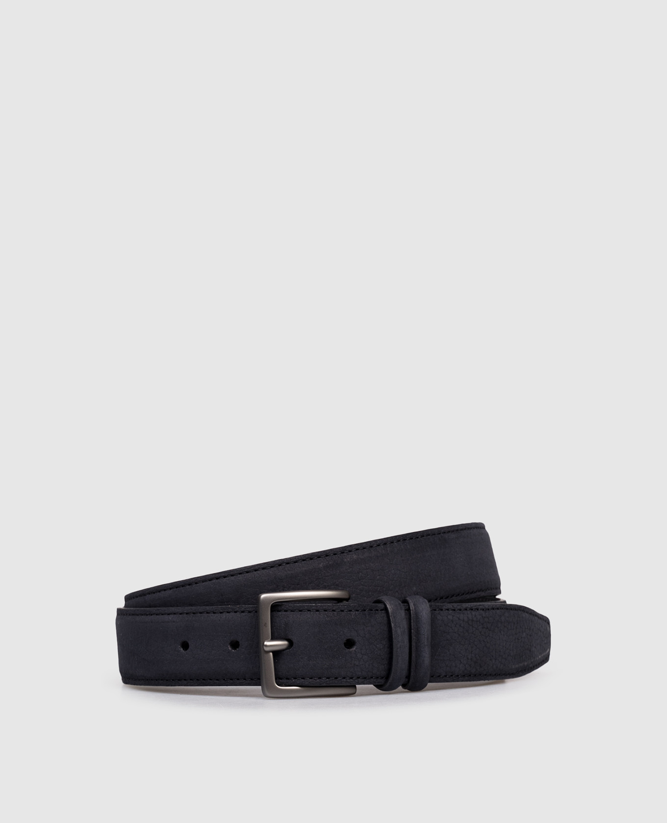 

Blue nubuck belt Orciani