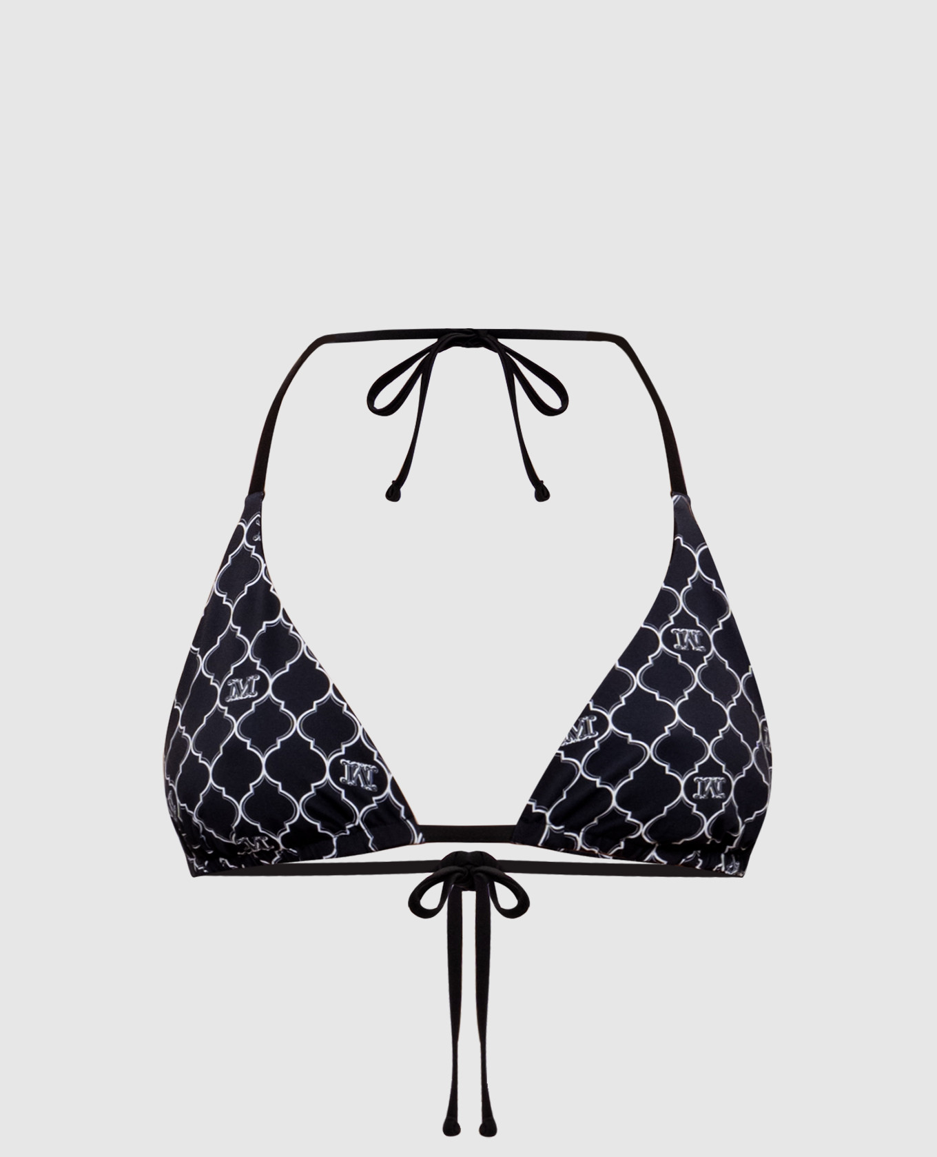 

Black AMEDEA swimsuit bodice with print Max Mara