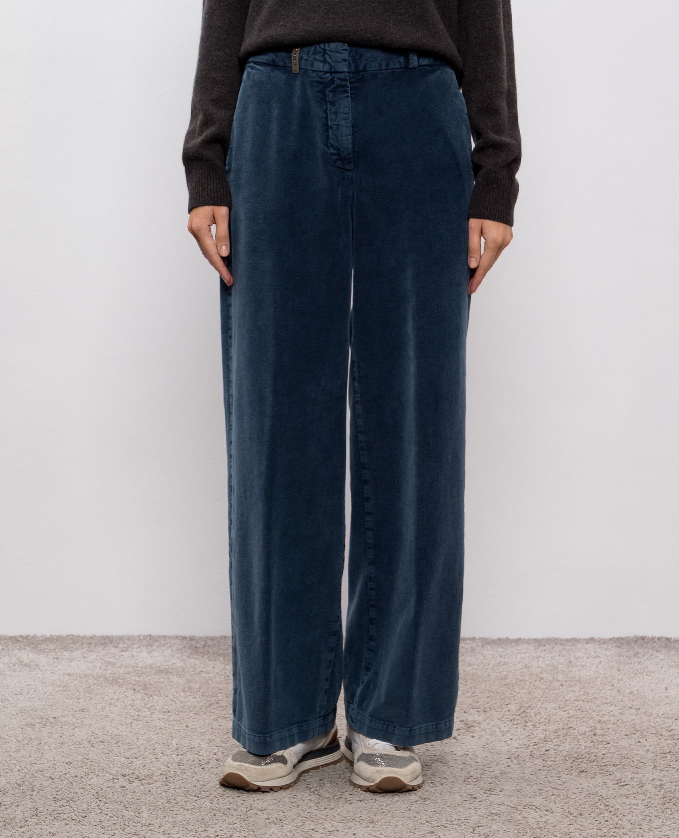 

Blue corduroy pants Peserico