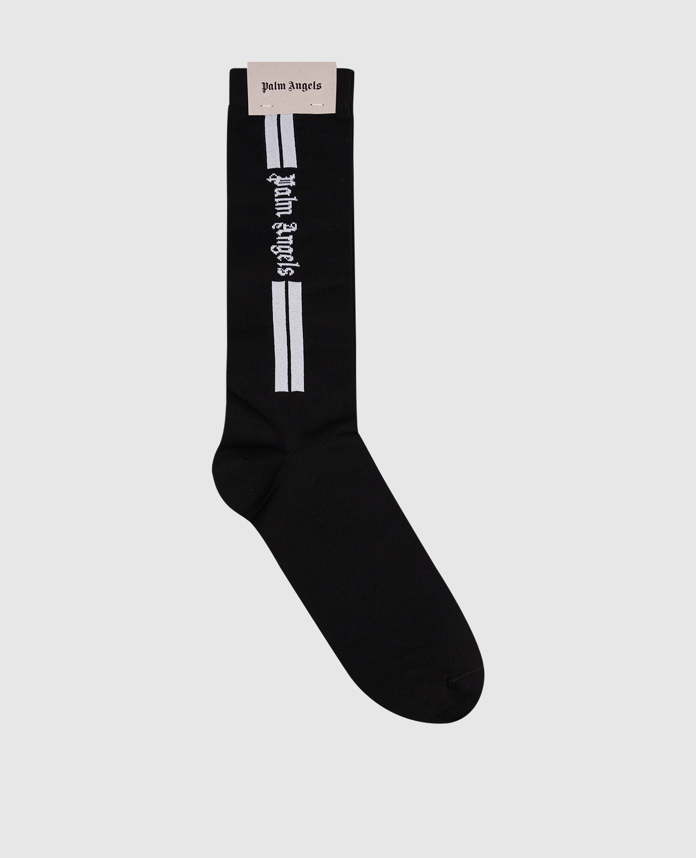 

Black socks with logo pattern Palm Angels