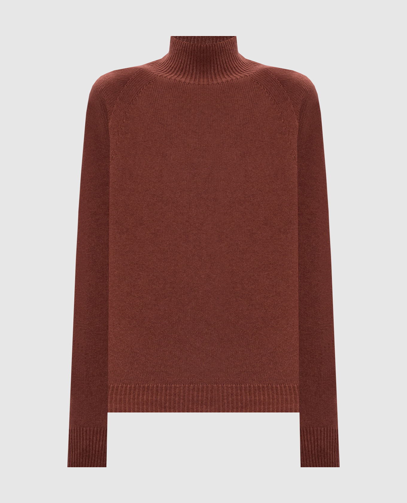 Brown sweater made of wool, silk and cashmere Peserico