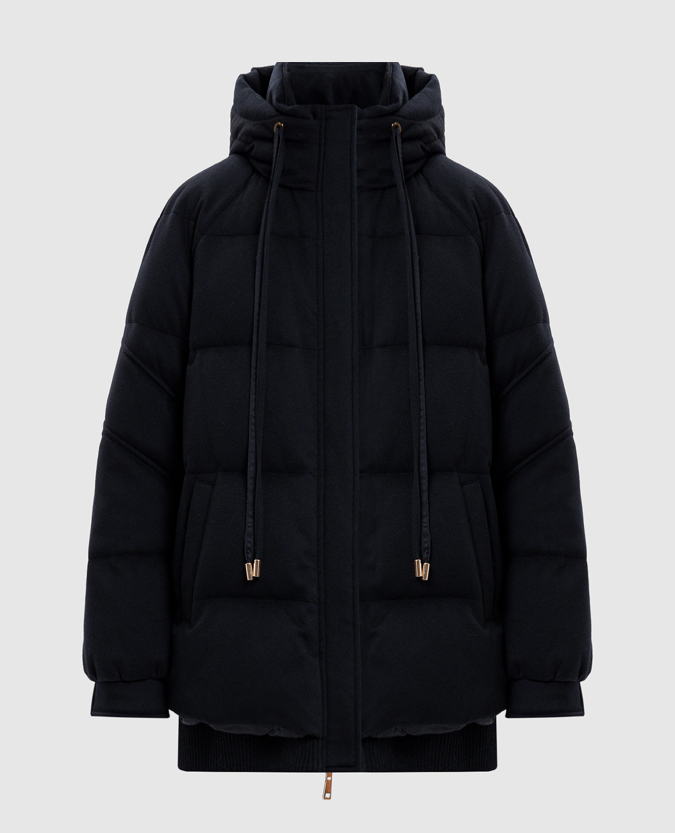 

Blue cashmere down jacket Be Florence