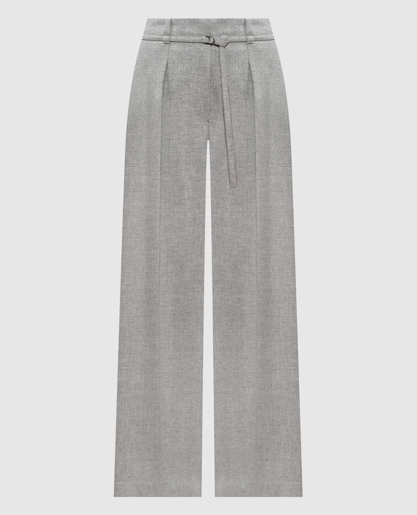 Gray wool and cashmere pants Brunello Cucinelli