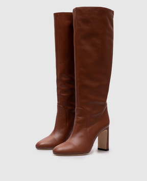 Stuart Weitzman Brown leather boots BABETTE SL545