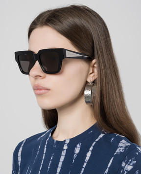 Bottega Veneta Black sunglasses with logo 779428VBL80